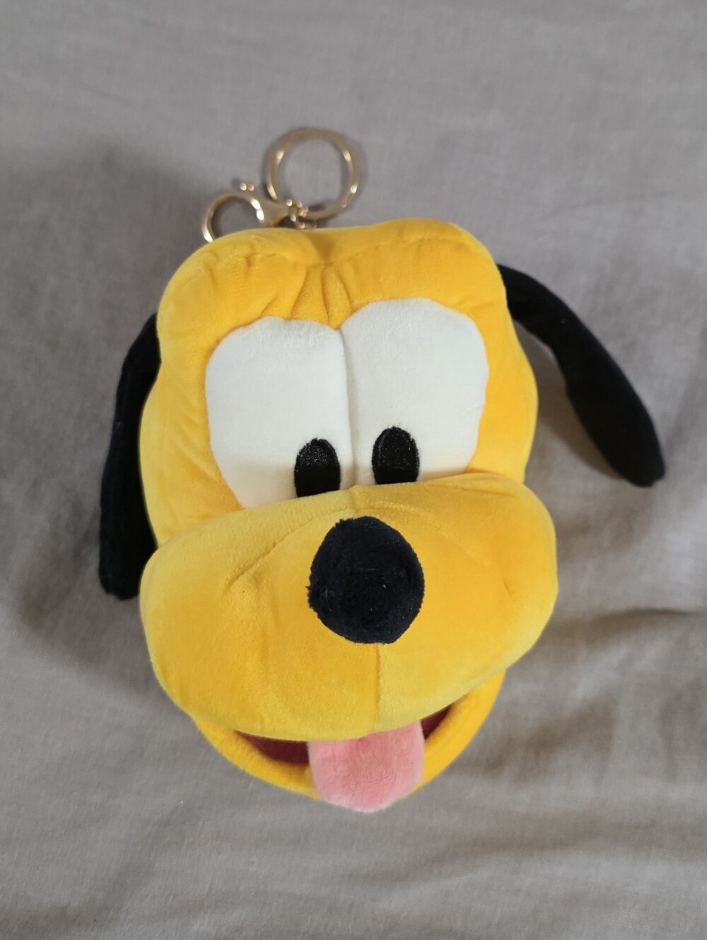 NWOT Disney Pluto Dog Plush Pouch Bag Charm
